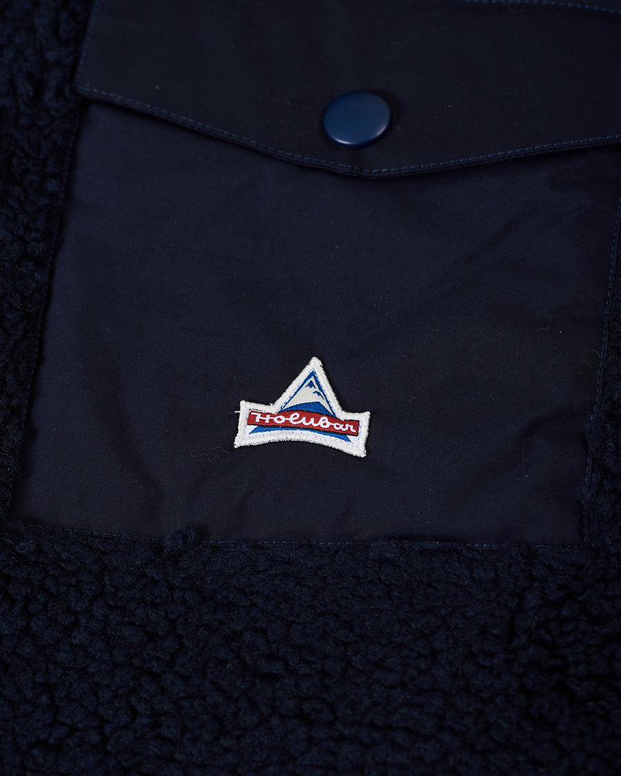 Herre | Skjorter | Holubar | M155 Fleece Overshirt Dark Blue