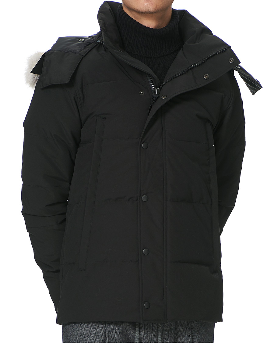 Herre | Jakker | Canada Goose Black Label | Wyndham Parka Black