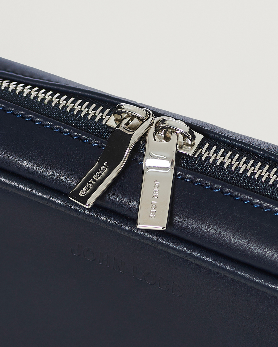 Herre | Skopleje | John Lobb | Shoe Care Travel Case Navy