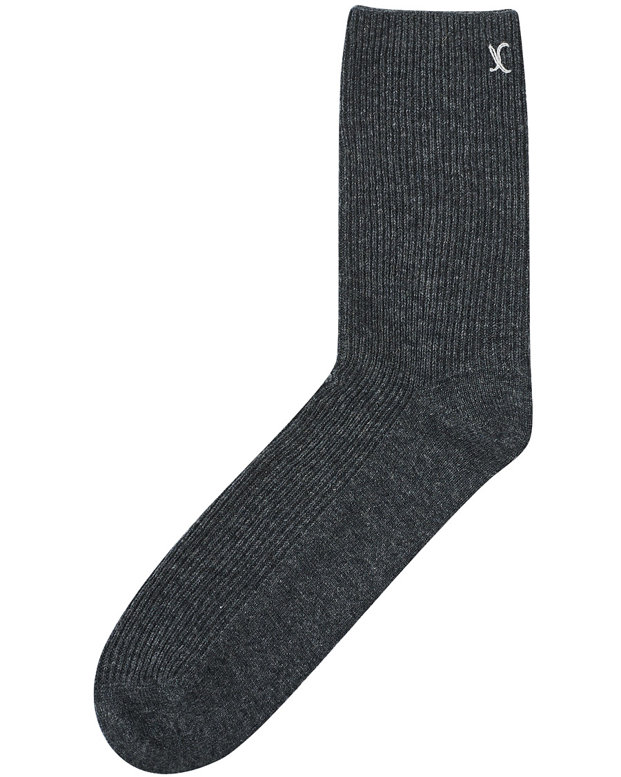 Herre | Undertøj | People's Republic of Cashmere | Cashmere Socks Dark Grey