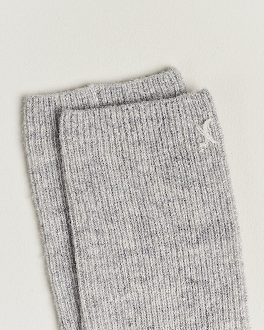 Herre | Undertøj | People's Republic of Cashmere | Cashmere Socks Ash Grey