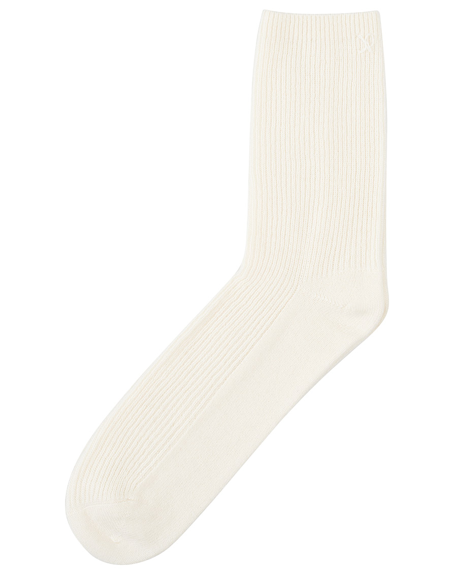 Herre | Undertøj | People's Republic of Cashmere | Cashmere Socks White