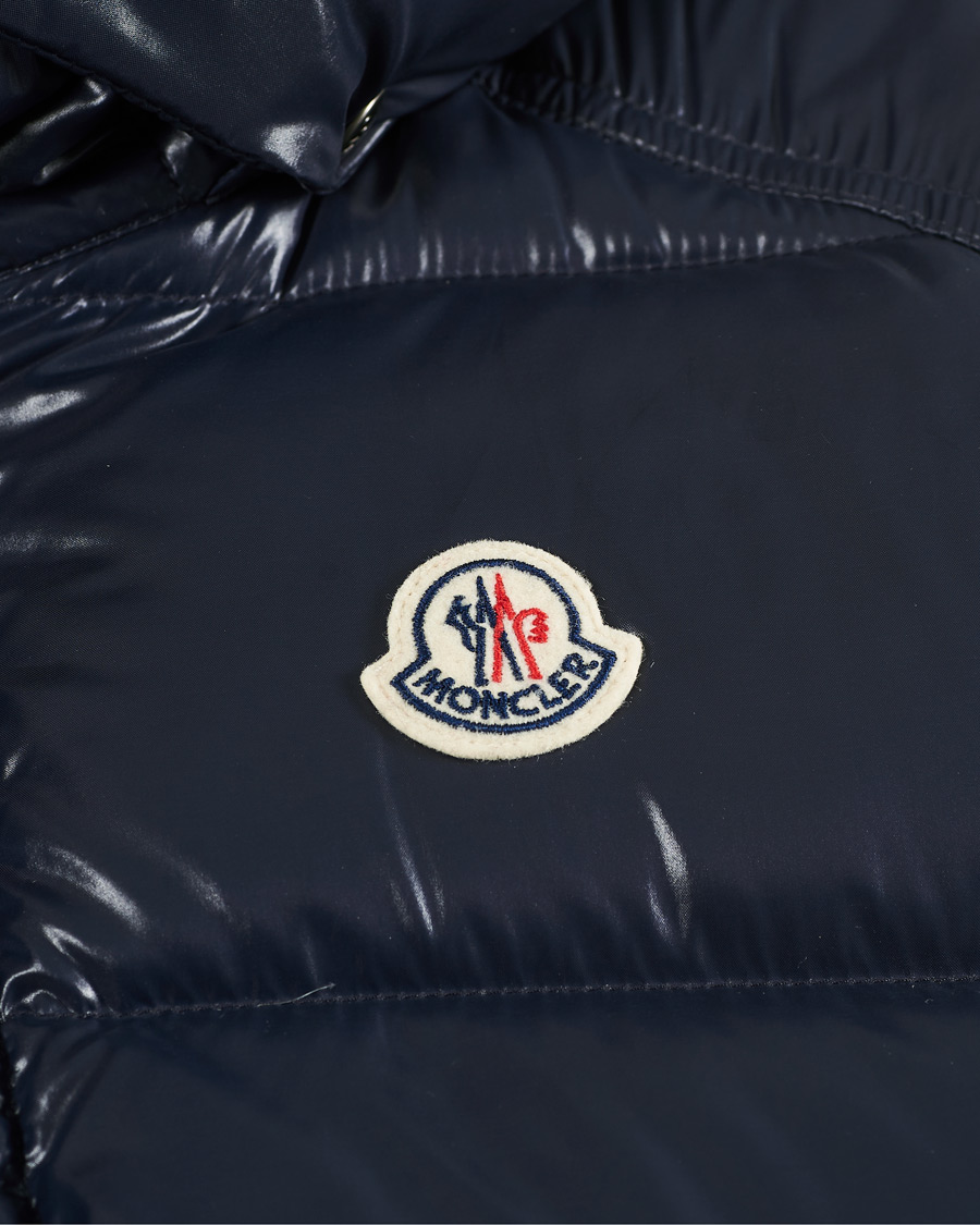 Herre | Jakker | Moncler | Bormes Hooded Down Vest Navy