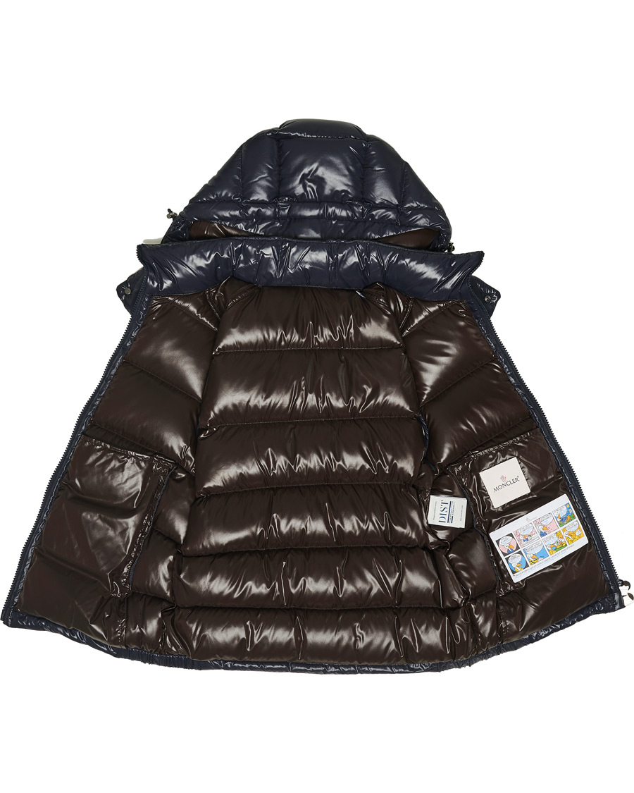 Herre | Jakker | Moncler | Bormes Hooded Down Vest Navy