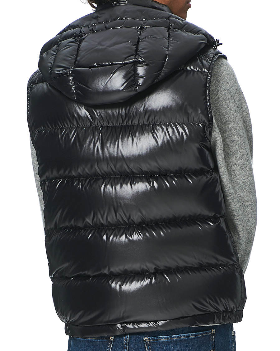 Herre | Jakker | Moncler | Bormes Hooded Down Vest Black