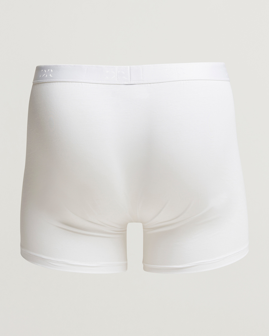 Herre | Trunks | Derek Rose | Pima Cotton Stretch Brief White