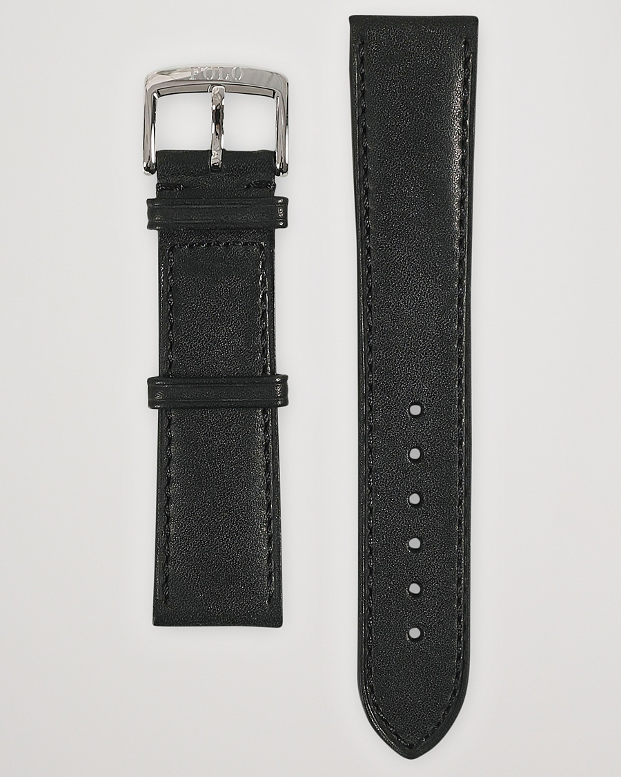 Herre | Urremme | Polo Ralph Lauren | Sporting Leather Strap Black