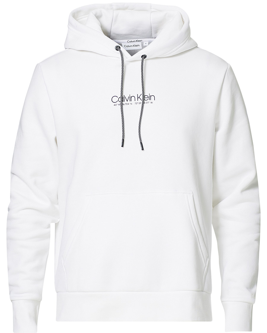 Herre | Trøjer | Calvin Klein | Coordintaes Logo Hoodie White