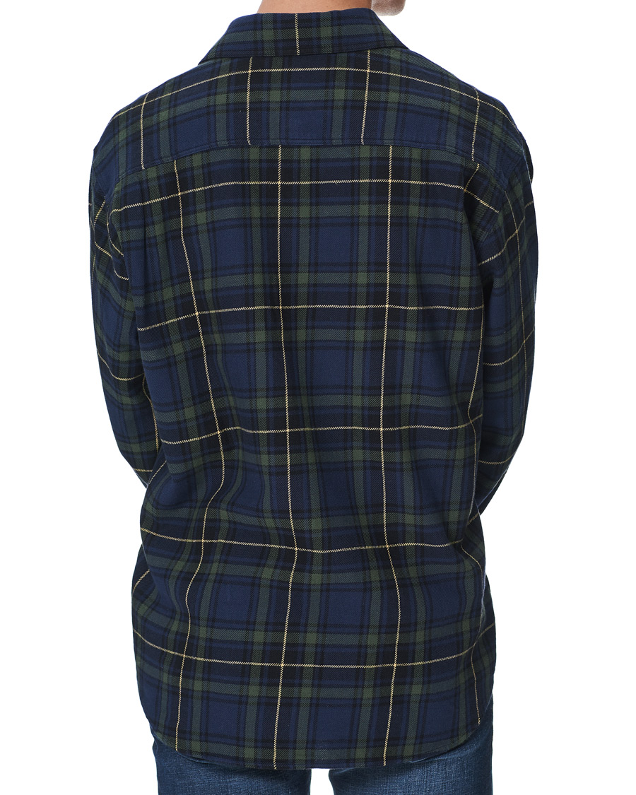 Herre | Skjorter | Nudie Jeans | Filip Flannel Checked Shirt Navy