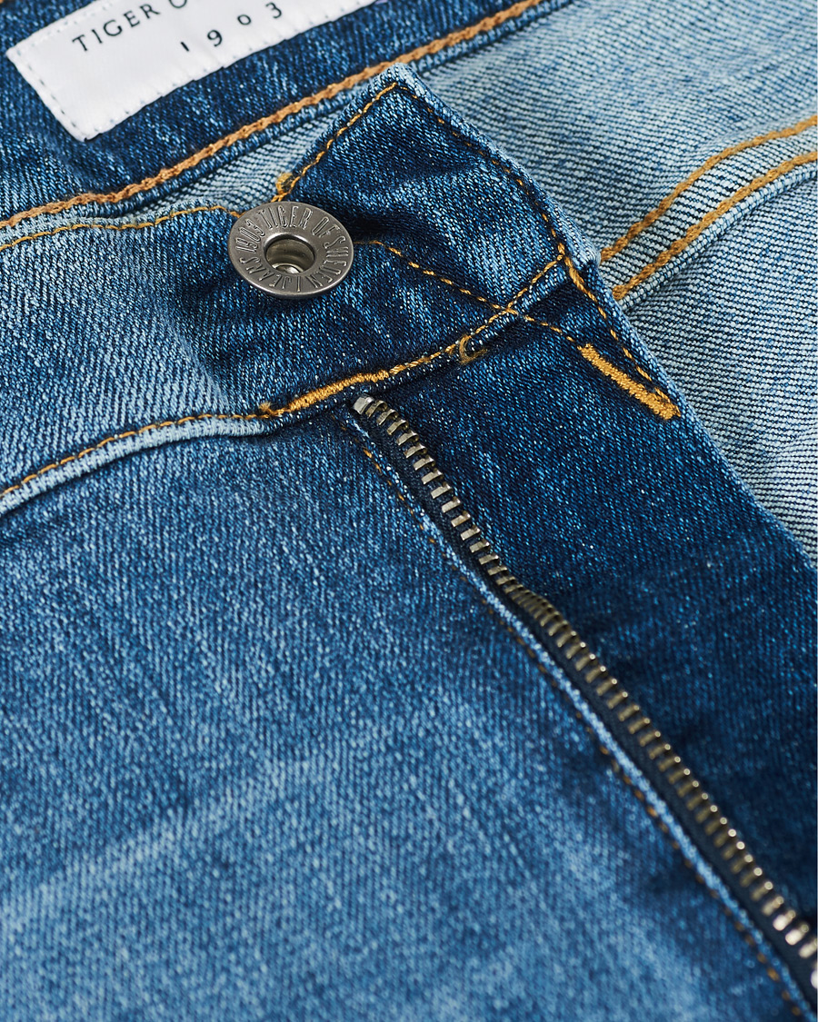 Herre | Jeans | Tiger of Sweden | Evolve Cotton Jeans Medium Blue