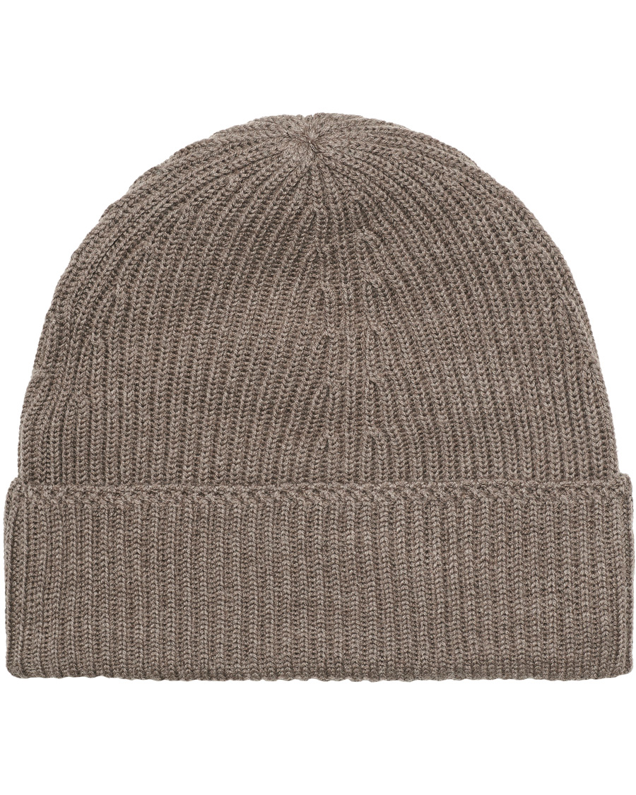Herre | Tiger of Sweden Hollein Merino Beanie Beige | Tiger of Sweden | Hollein Merino Beanie Beige