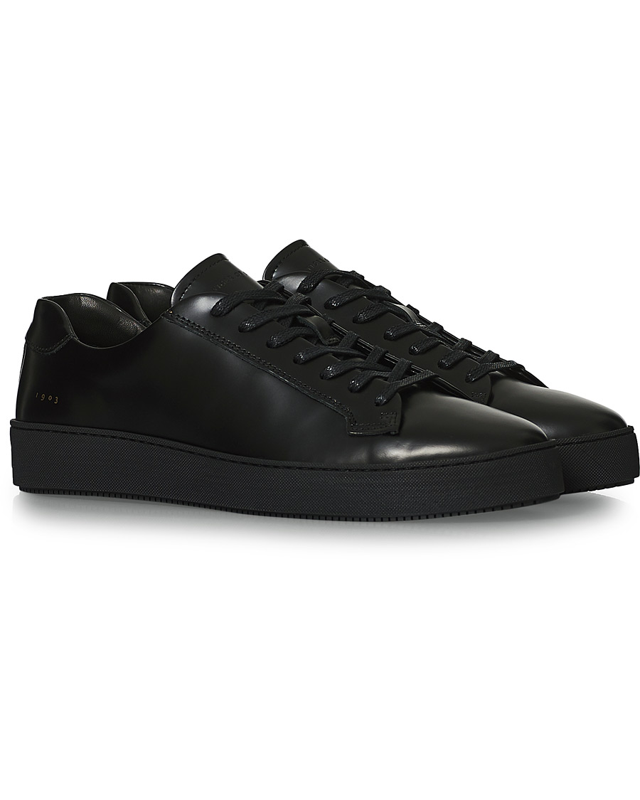 Herre | Tiger of Sweden Salas Leather Sneaker Black | Tiger of Sweden | Salas Leather Sneaker Black
