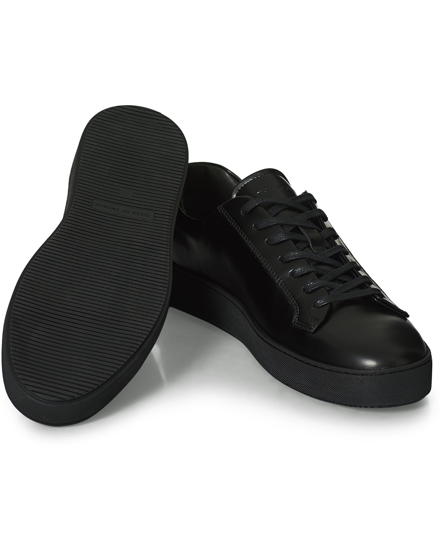 Herre | Tiger of Sweden Salas Leather Sneaker Black | Tiger of Sweden | Salas Leather Sneaker Black