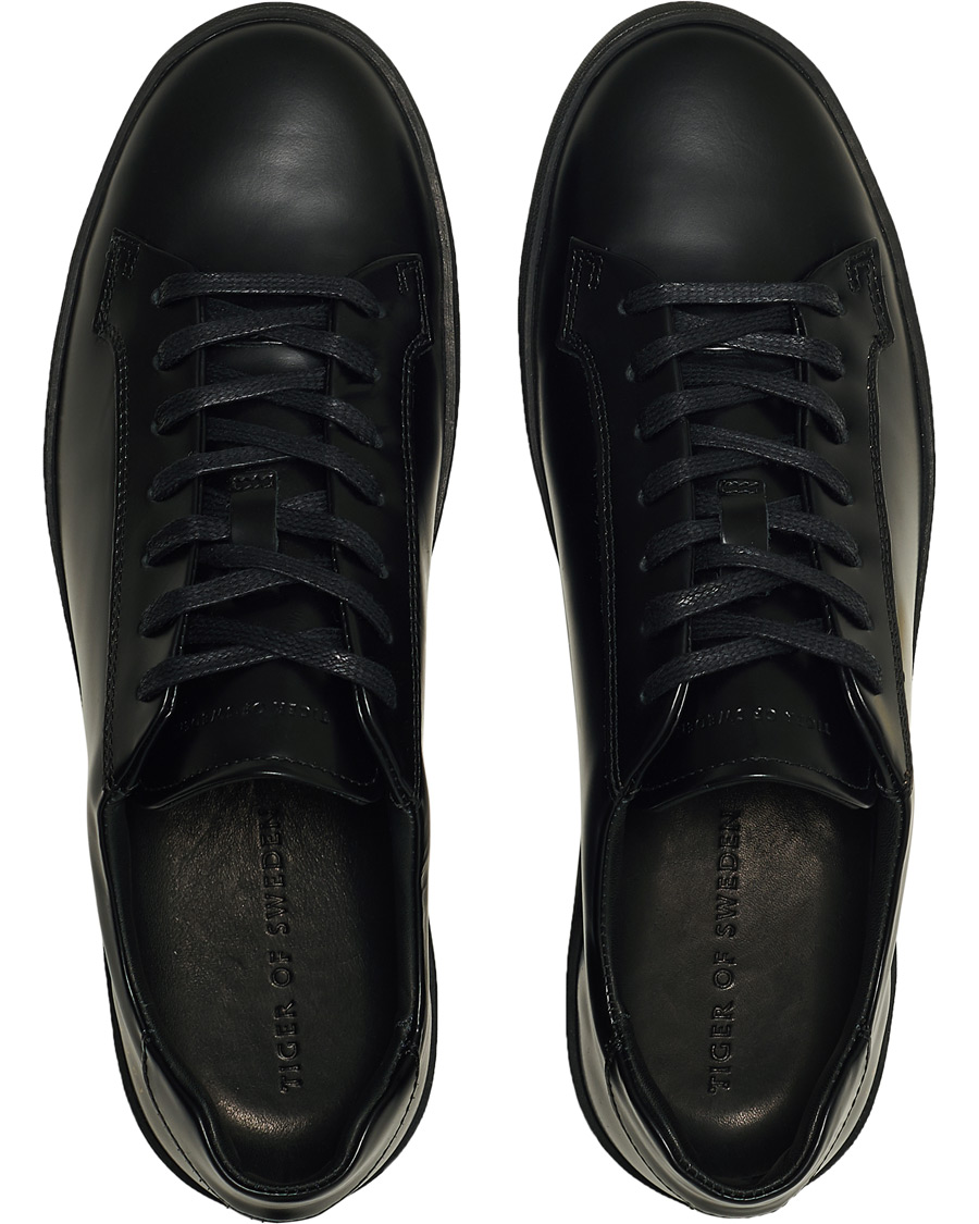 Herre | Tiger of Sweden Salas Leather Sneaker Black | Tiger of Sweden | Salas Leather Sneaker Black
