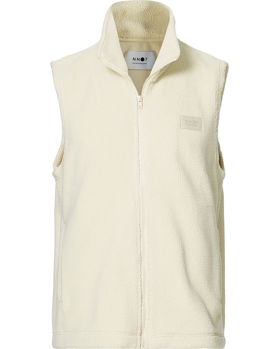 Herre | Trøjer | NN07 | Nil Recycled Fleece Vest Ecru