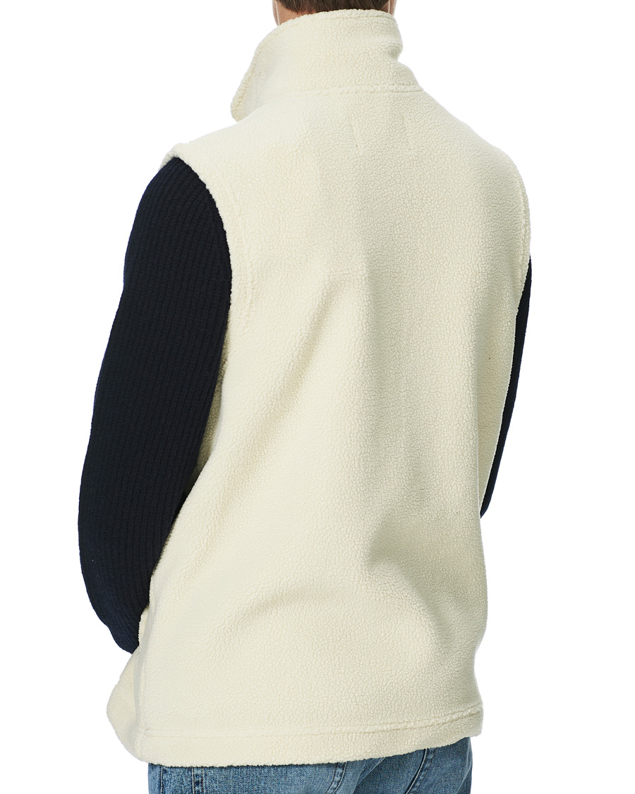 Herre | Trøjer | NN07 | Nil Recycled Fleece Vest Ecru
