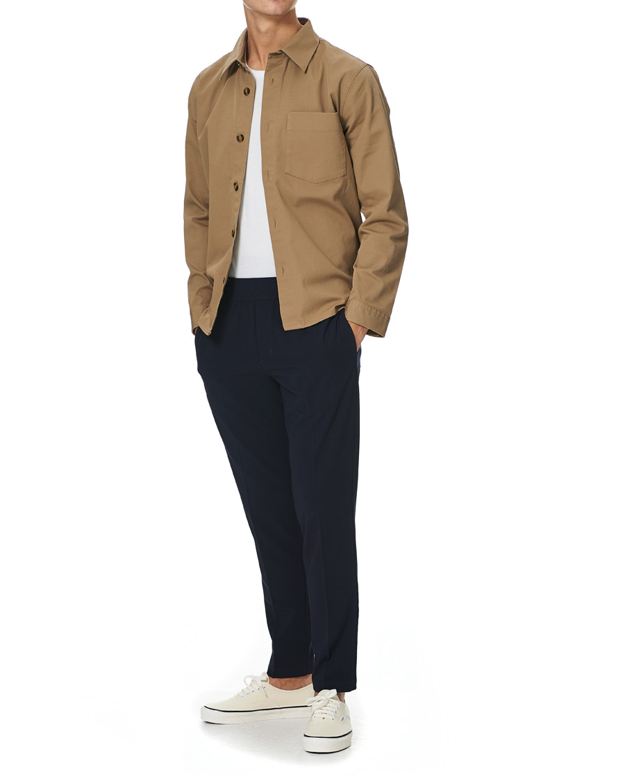 Herre | Skjorter | NN07 | Peter Cotton Overshirt Khaki