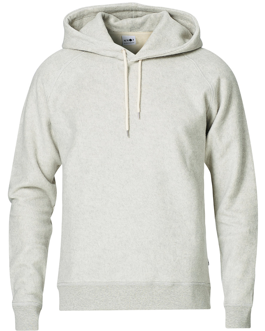 Herre | Trøjer | NN07 | Elliot Cotton Fleece Hood Light Grey