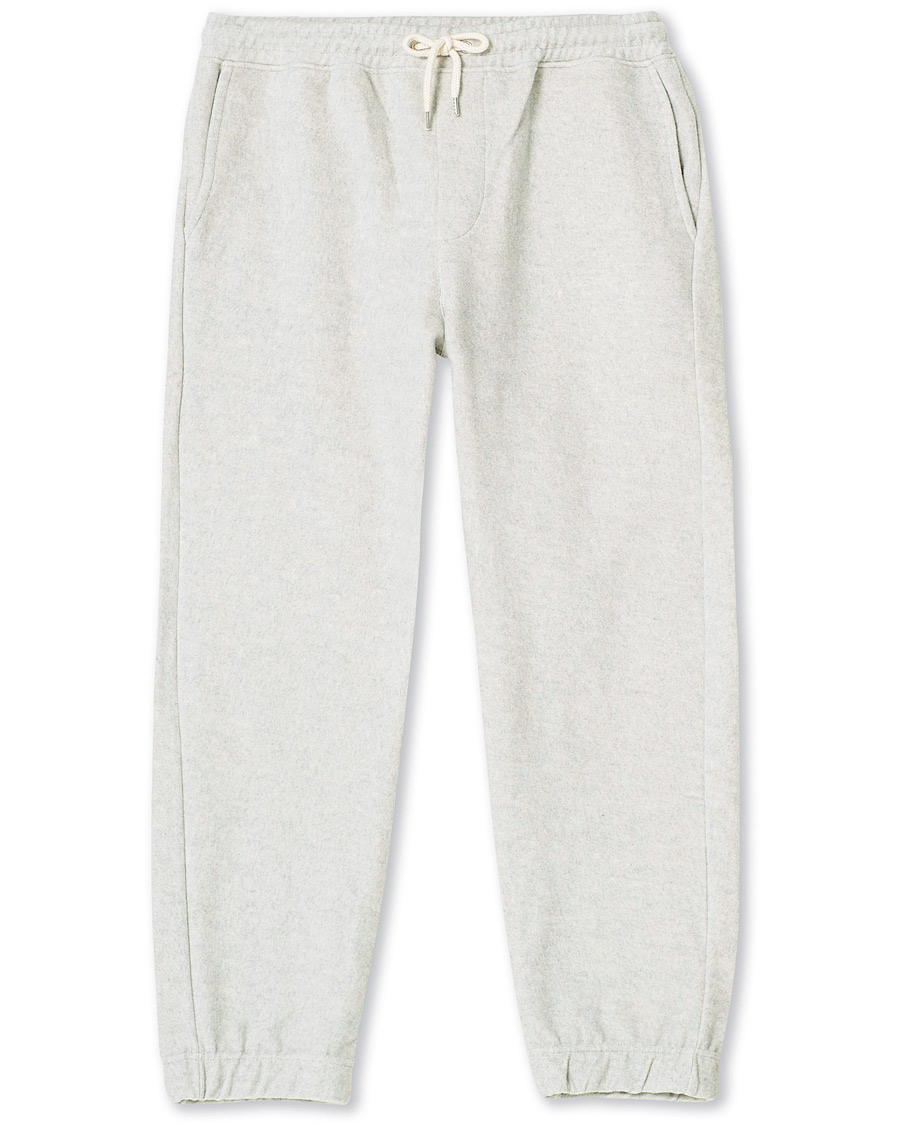 Herre | Bukser | NN07 | Fred Cotton Fleece Sweatpants Light Grey