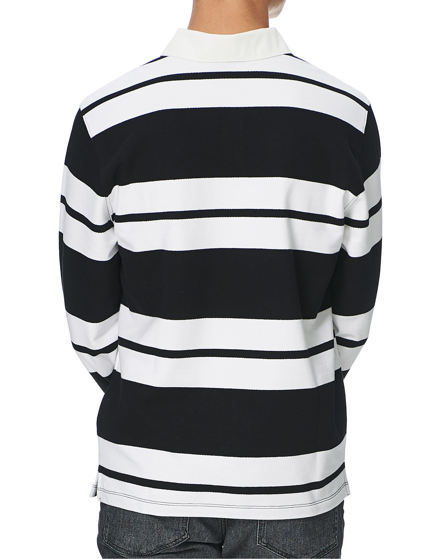 Herre | Trøjer | J.Lindeberg | Reed Cotton Rugby Shirt Black