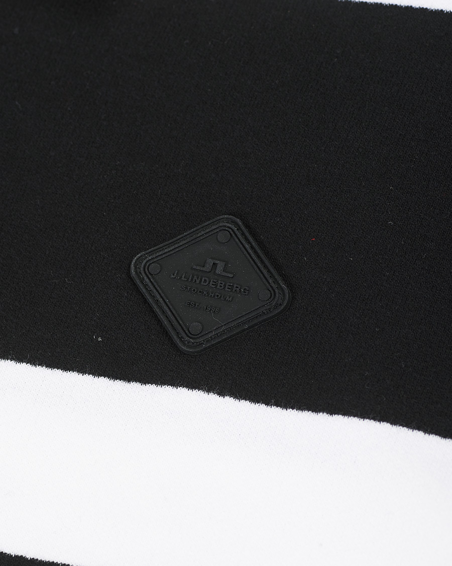 Herre | Trøjer | J.Lindeberg | Reed Cotton Rugby Shirt Black