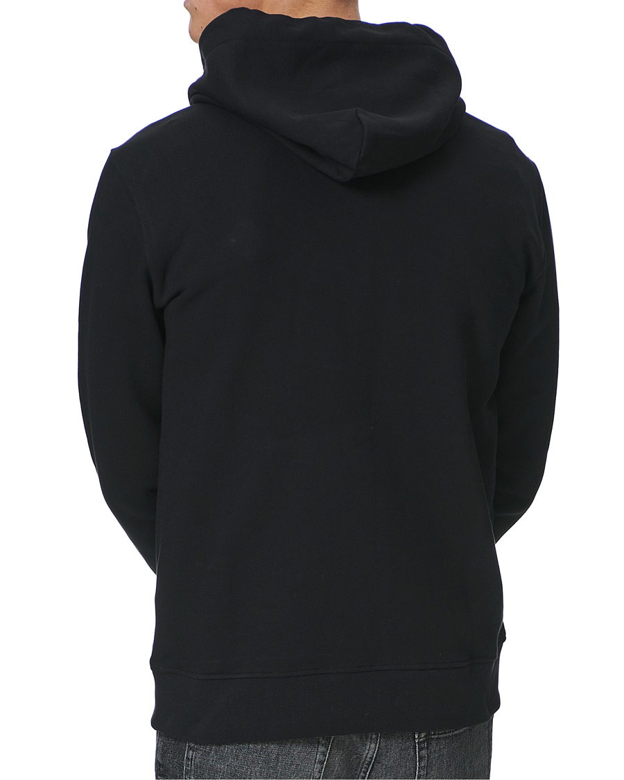 Herre | Trøjer | J.Lindeberg | Throw Patch Cotton Hoodie Black