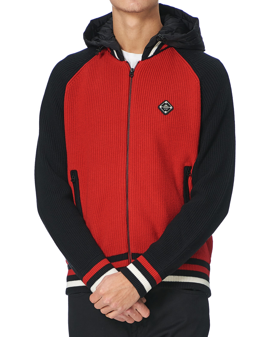 Herre | Jakker | J.Lindeberg | Bob Merino Wool Knitted Jacket Black