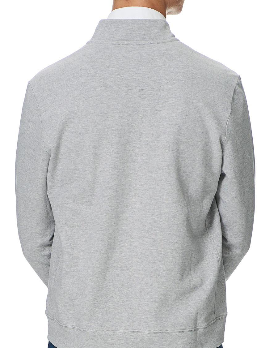 Herre | Trøjer | Morris | Nyle Cotton Full Zip Grey