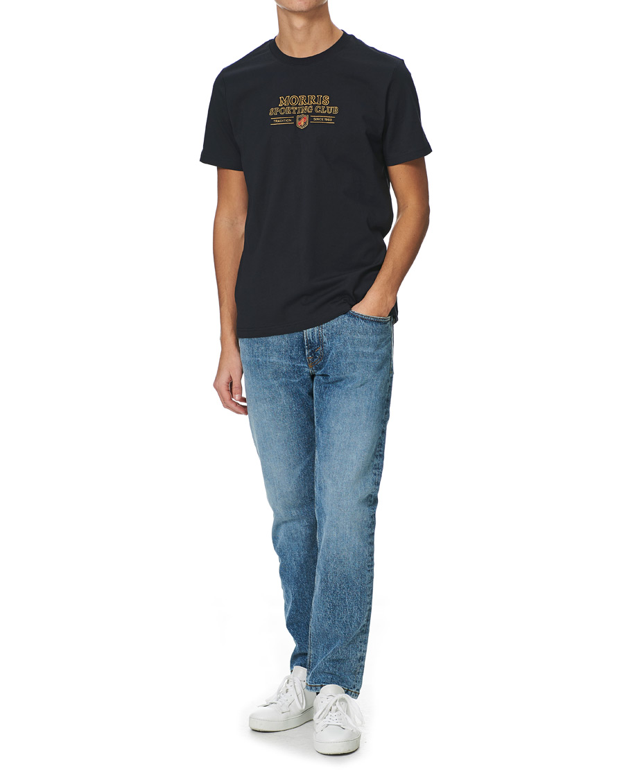 Herre | T-Shirts | Morris | Warwick Logo Tee Old Blue