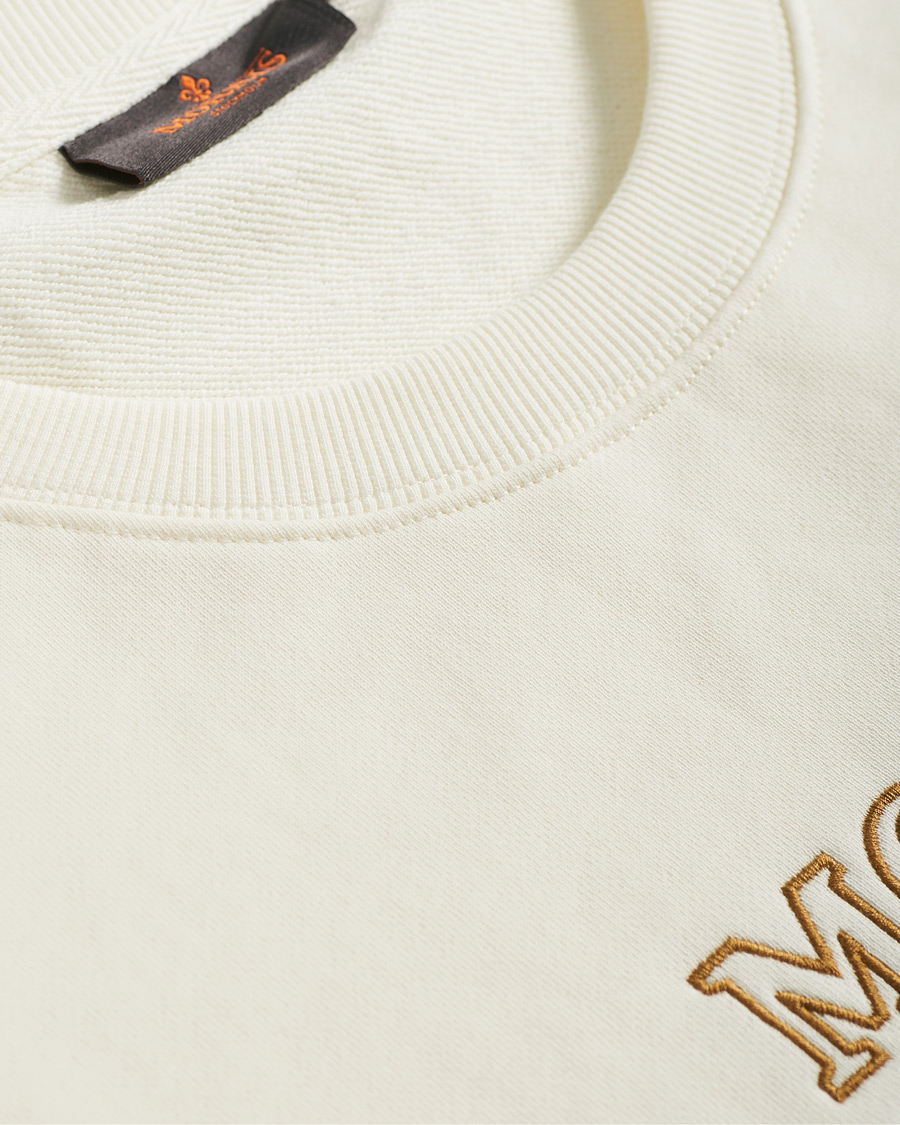 Herre | Trøjer | Morris | Warwick Logo Sweatshirt Off White