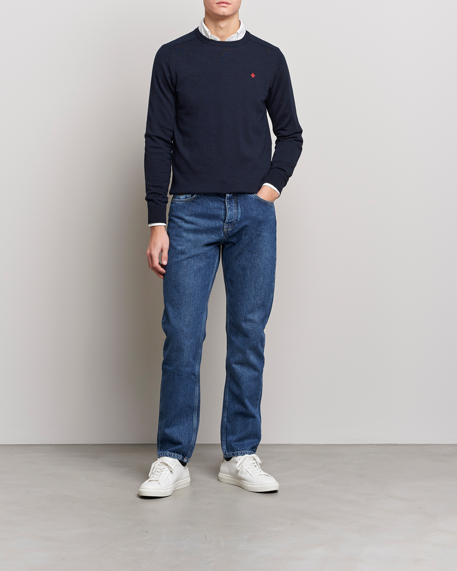 Herre | Jeans | Morris | Jermyn Cotton Jeans Blue