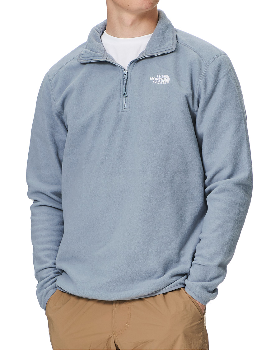 Herre | Trøjer | The North Face | 100 Glacier Half Zip Tradewinds Grey