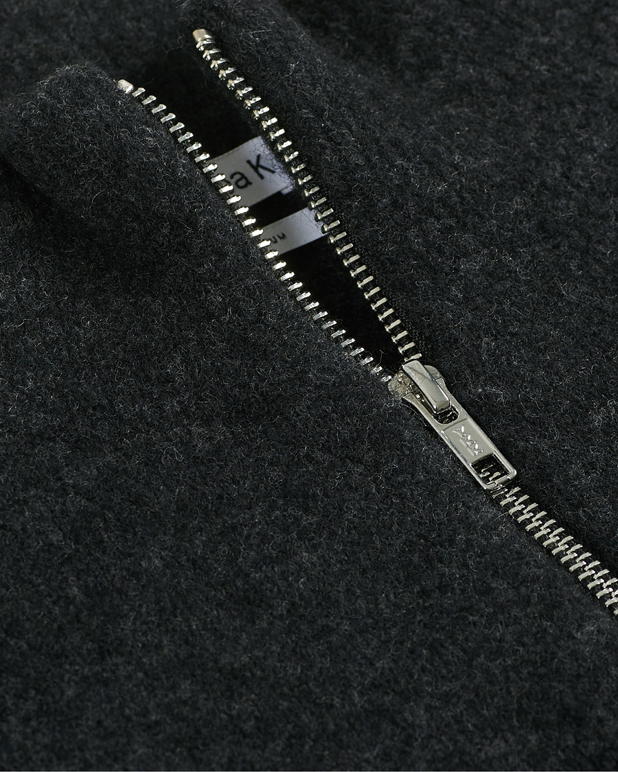 Herre | Trøjer | Filippa K | Andrew Yak Sweater Charcoal Melange