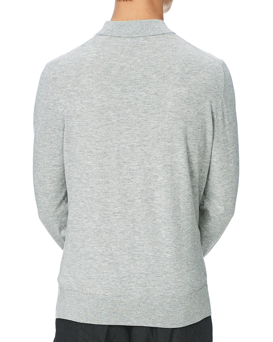 Herre | Trøjer | Filippa K | Eli Sweater Light Grey Melange