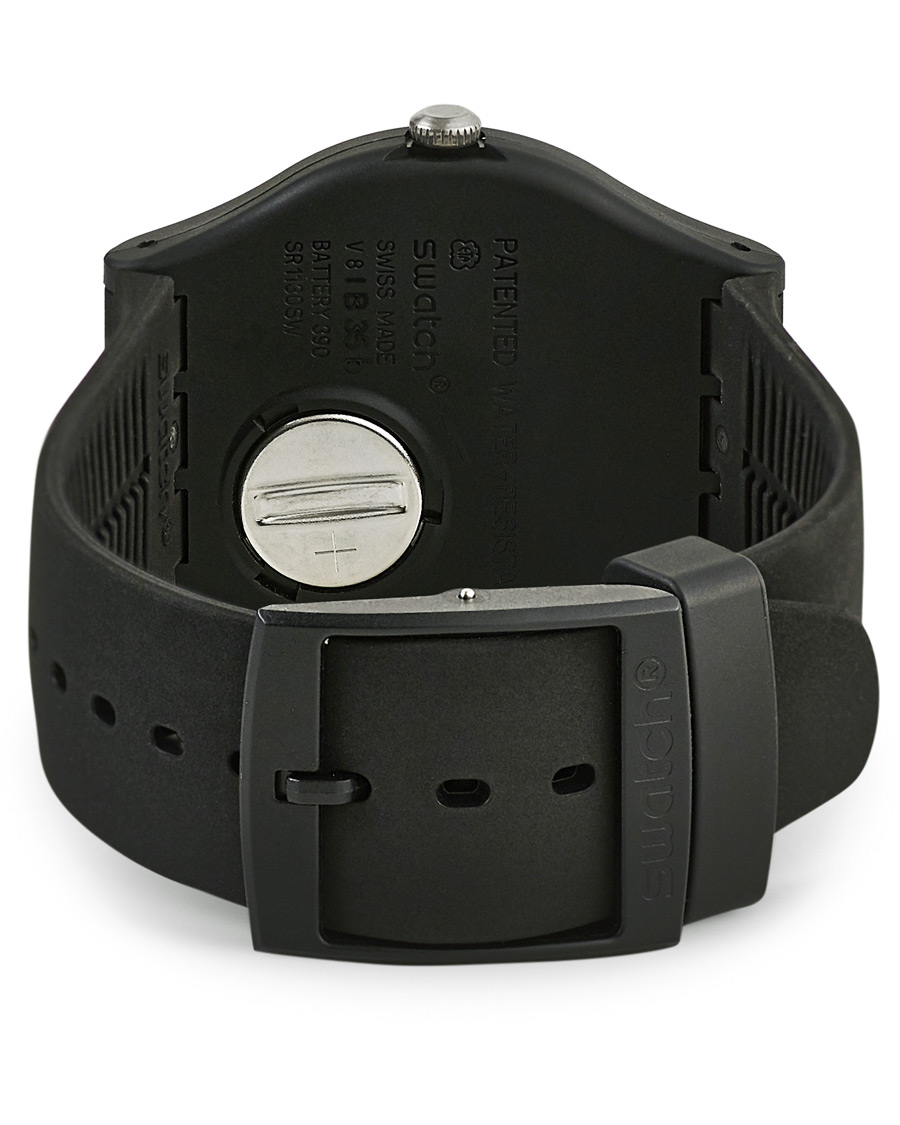 Herre | Swatch Black Lacquered Again | Swatch | Black Lacquered Again
