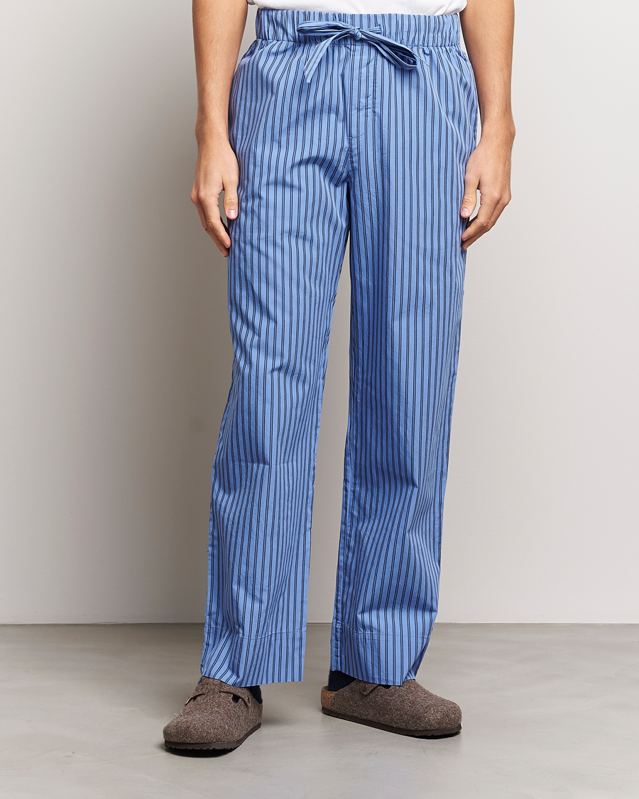 Herre | New Nordics | Tekla | Poplin Pyjama Pants Boro Stripes