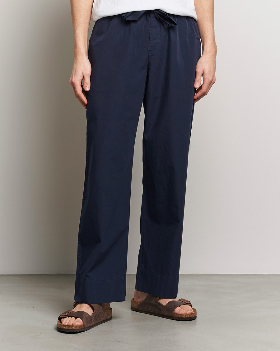 Herre | Pyjamas & Morgenkåber | Tekla | Poplin Pyjama Pants True Navy