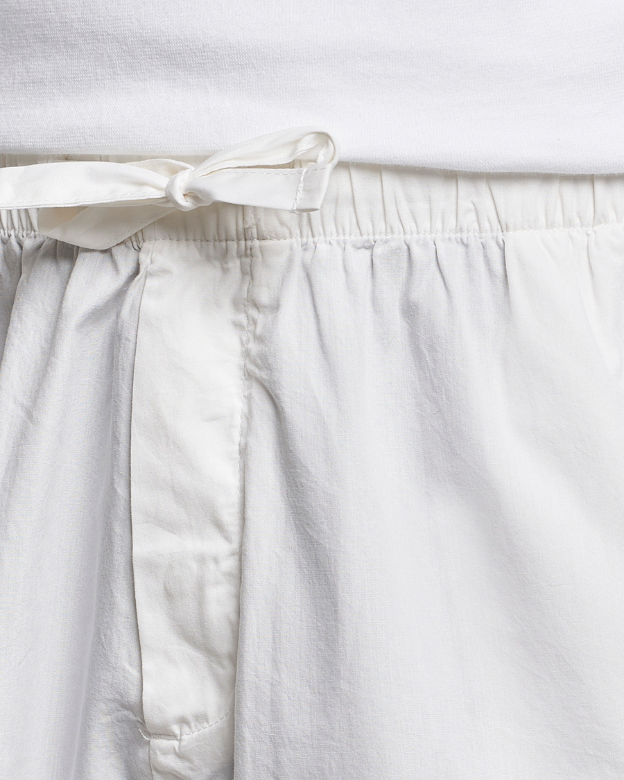 Herre | Pyjamas & Morgenkåber | Tekla | Poplin Pyjama Shorts Alabaster White