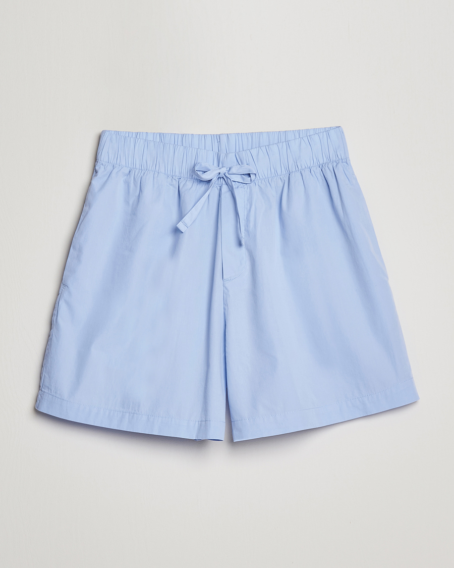 Herre |  | Tekla | Poplin Pyjama Shorts Light Blue