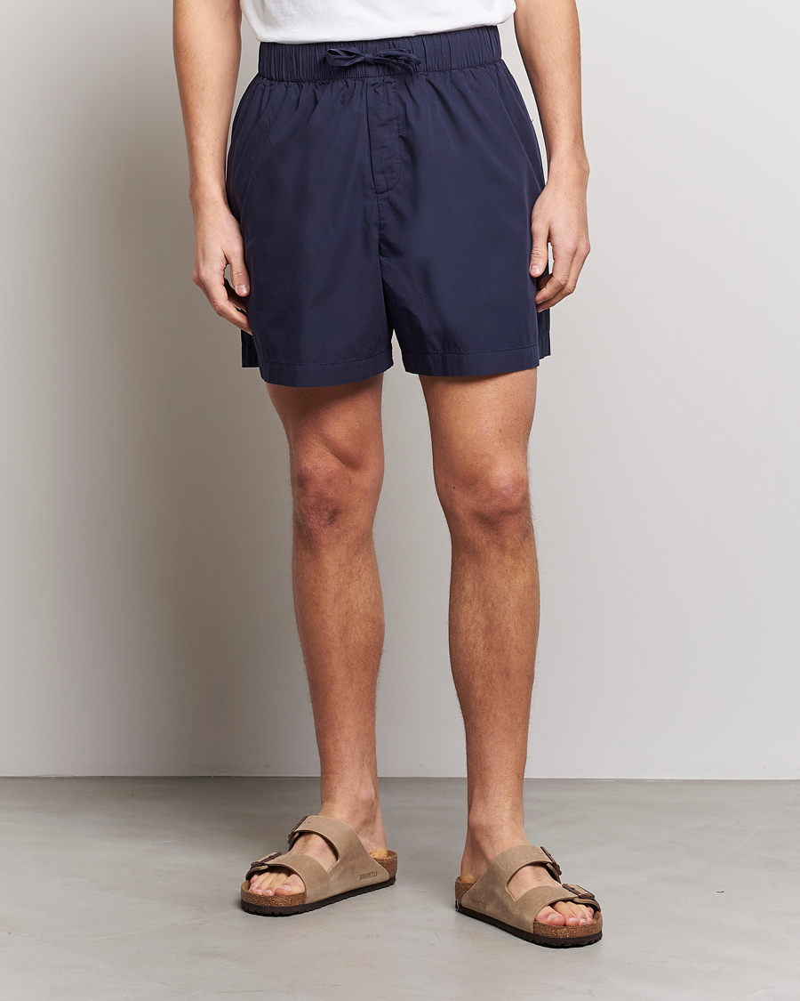 Herre | Pyjamas & Morgenkåber | Tekla | Poplin Pyjama Shorts True Navy