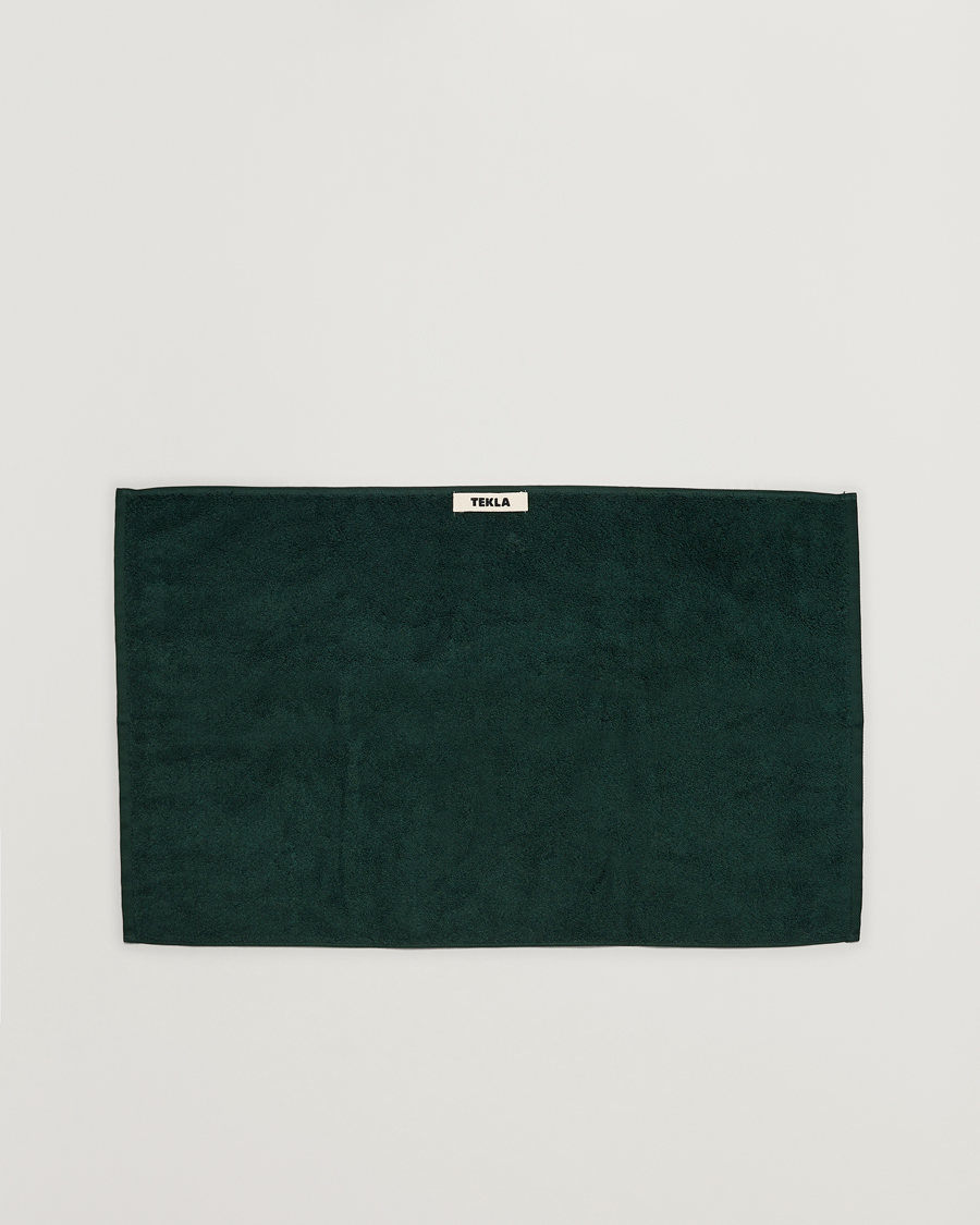 Herre | Tekla | Tekla | Organic Terry Hand Towel Forest Green