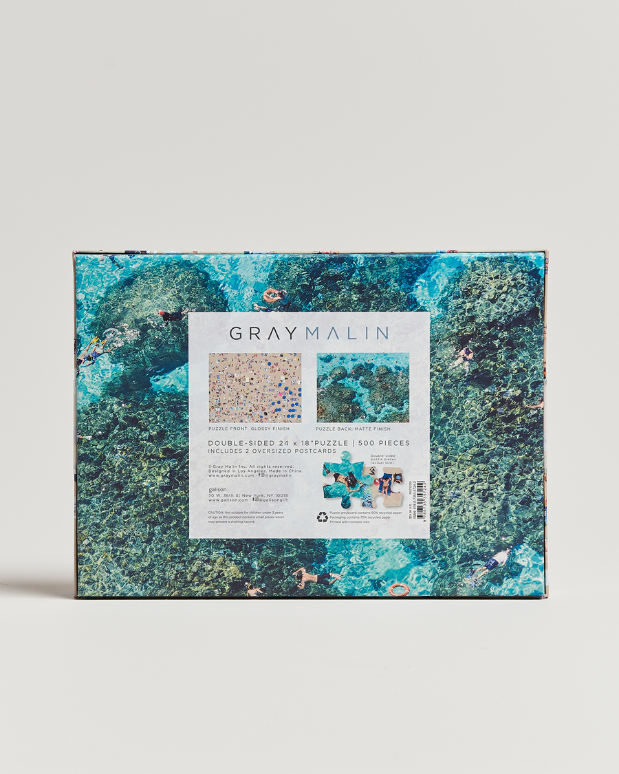 Herre | Spil & fritid | New Mags | Gray Malin-The Beach Two-sided 500 Pieces Puzzle