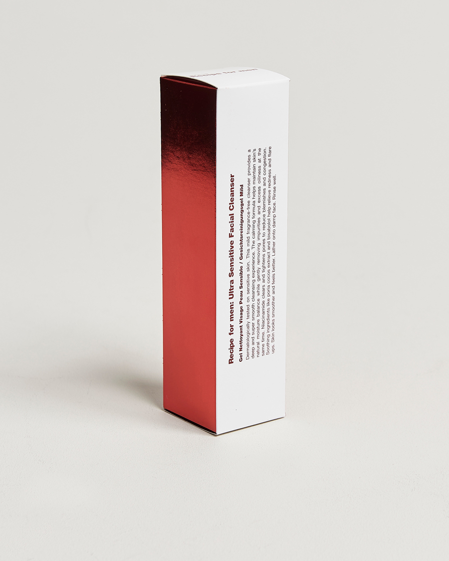 Herre | Hudpleje | Recipe for men | Ultra Sensitive Facial Cleanser 100ml