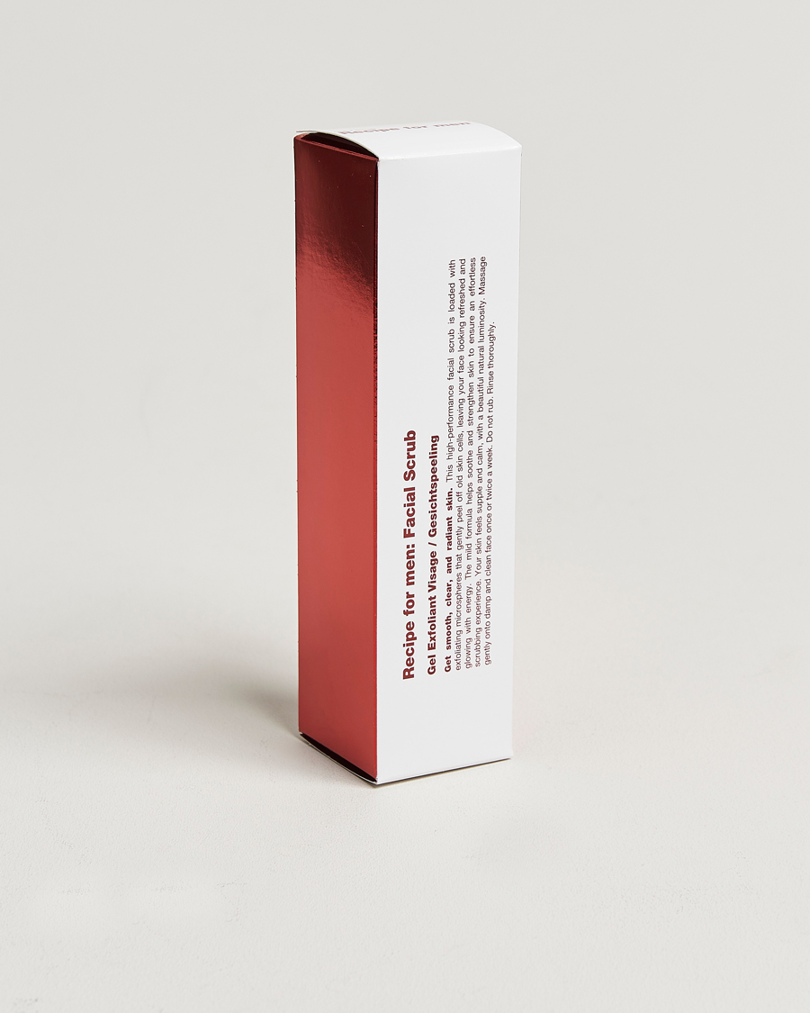 Herre | Hudpleje | Recipe for men | Facial Scrub 100ml