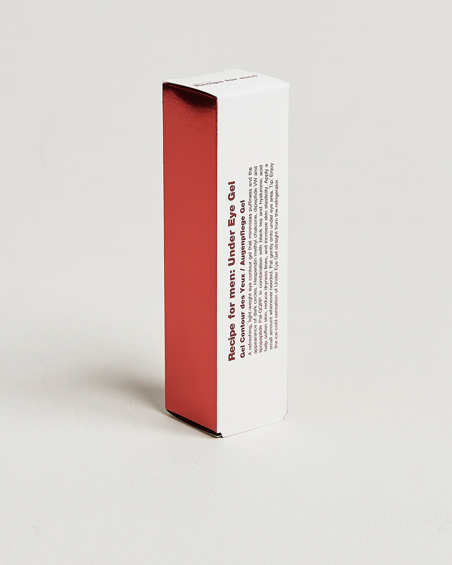 Herre | Hudpleje | Recipe for men | Under Eye Gel 20ml