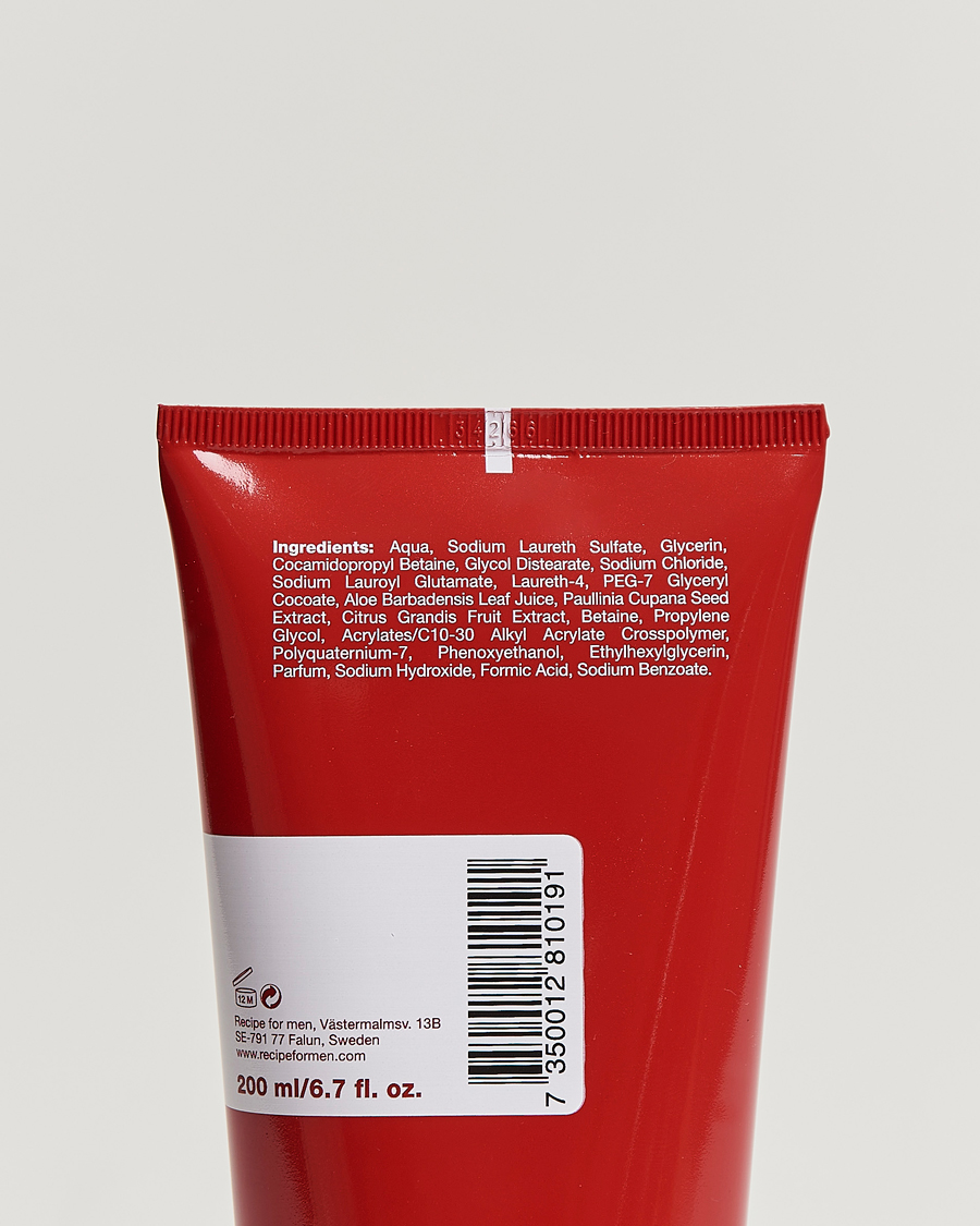 Herre | Hudpleje | Recipe for men | Ultra Clean Shower Gel 200ml