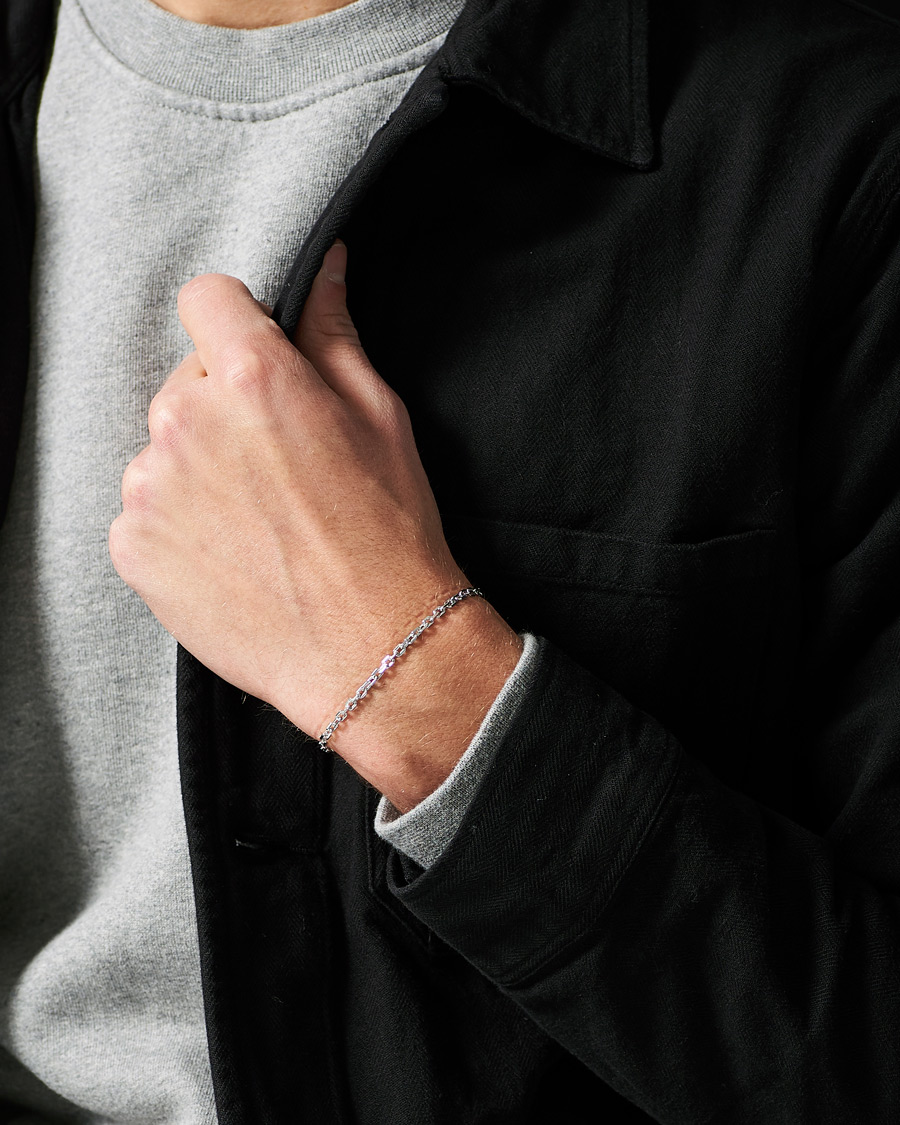 Herre | Contemporary Creators | Tom Wood | Anker Chain Bracelet Silver