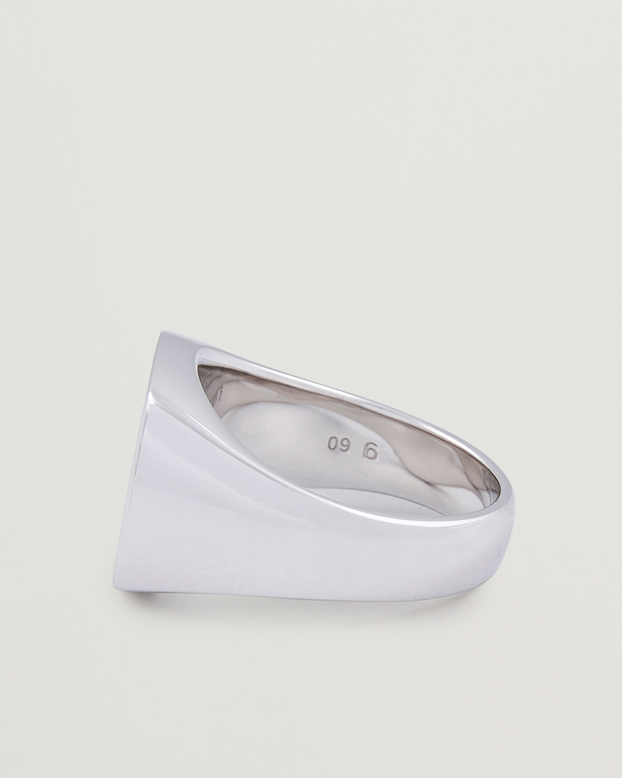 Herre | Tom Wood Mined Ring Large Diamond Silver | Tom Wood | Mined Ring Large Diamond Silver