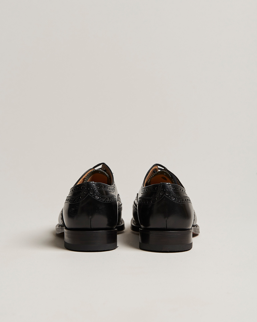 Herre | Church's Burwood Polished Binder Brogue Black | Church's | Burwood Polished Binder Brogue Black