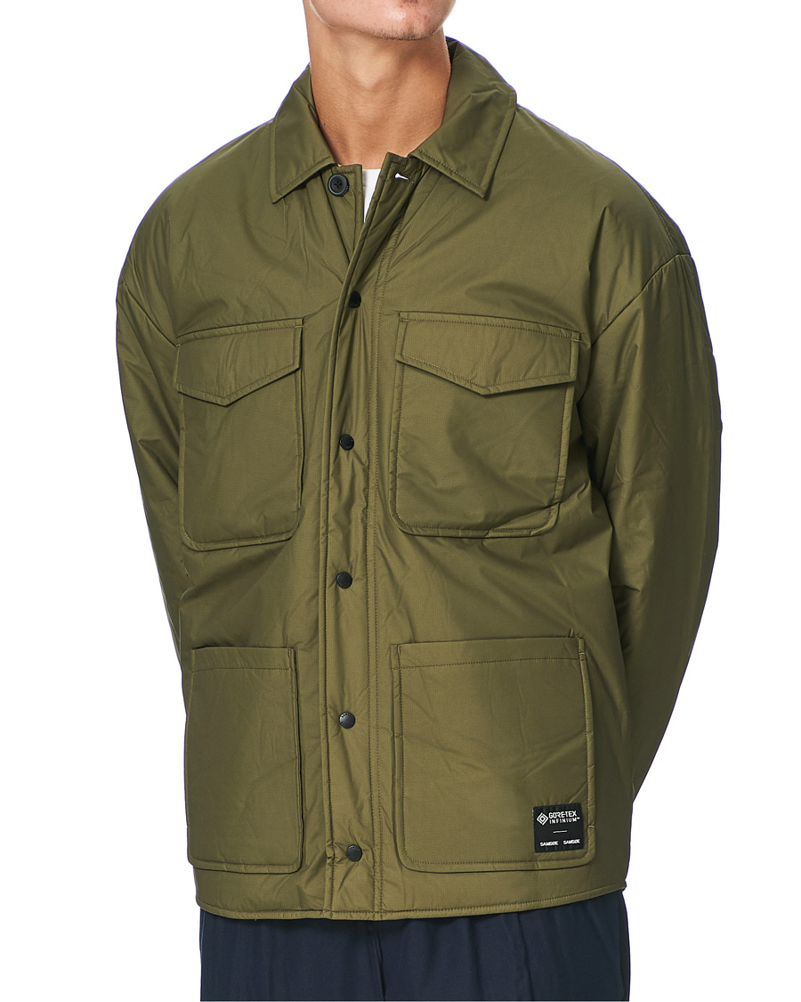 Herre | Jakker | Samsøe Samsøe | Samsøe & Samsøe Tony Gore-Tex Shirt Jacket Ivy Green